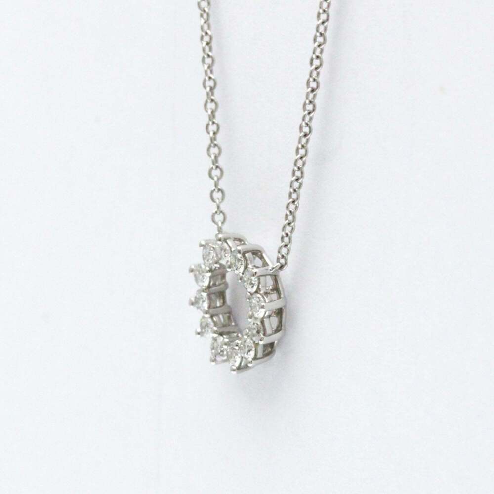 TIFFANY Authentic Silver Diamond Necklace - Picture 3 of 13